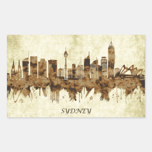Sydney Australia Cityscape Sticker