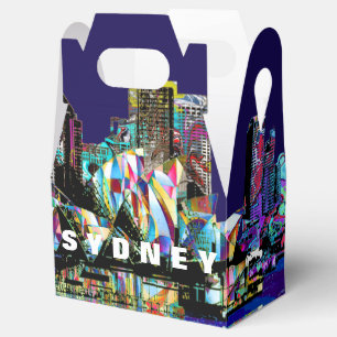 Sydney, Australia in graffiti Favor Box