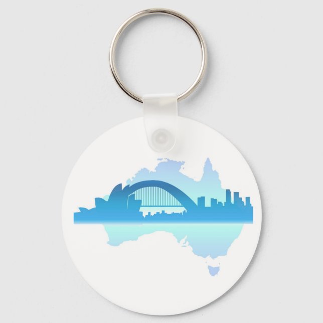 Sydney Australia Keychain (Front)