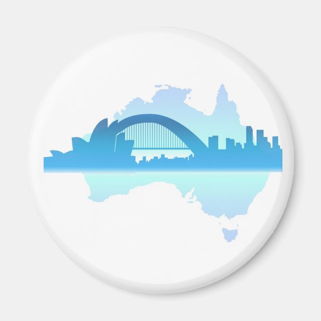 Sydney Australia Magnet (Front)