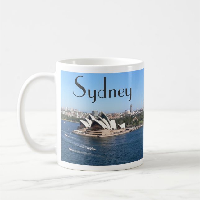 Sydney, Australia, Opera House, Harbour, Skyline Coffee Mug (Left)