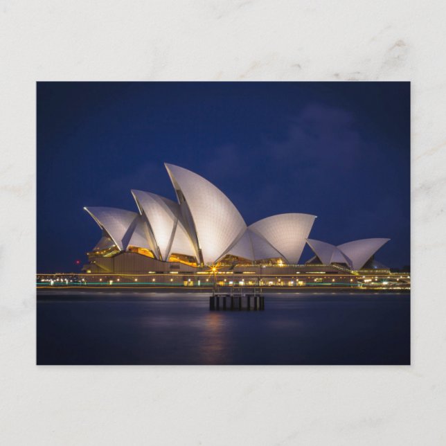 Sydney Australia Opera House Holiday Postcard (Front)