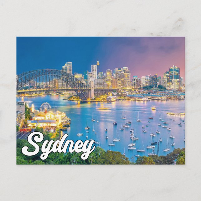 Sydney, Australia Postcard (Front)