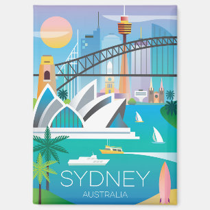 Sydney, Australia Refrigerator Magnet