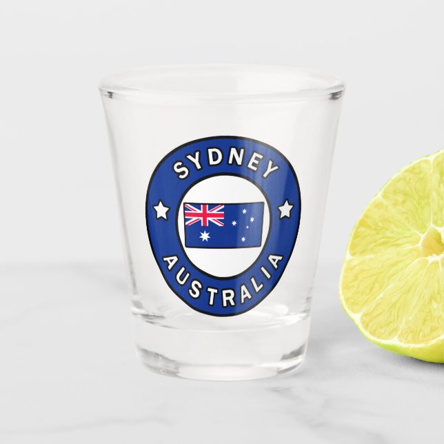 Sydney Australia Shot Glass (Front)