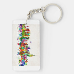 Sydney Australia Skyline Keychain