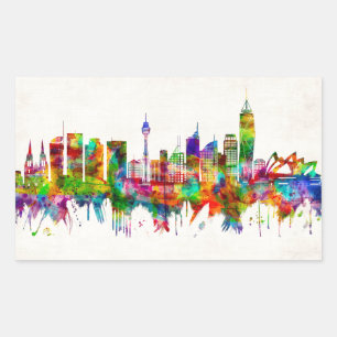 Sydney Australia Skyline Sticker
