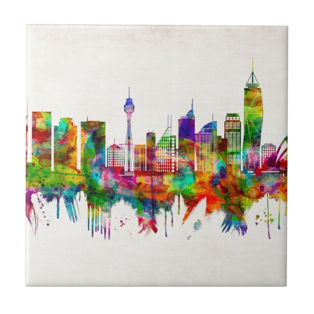 Sydney Australia Skyline Tile (Front)