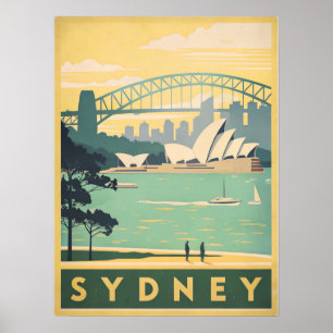 Sydney, Australia - Stunning Landmark Views Poster
