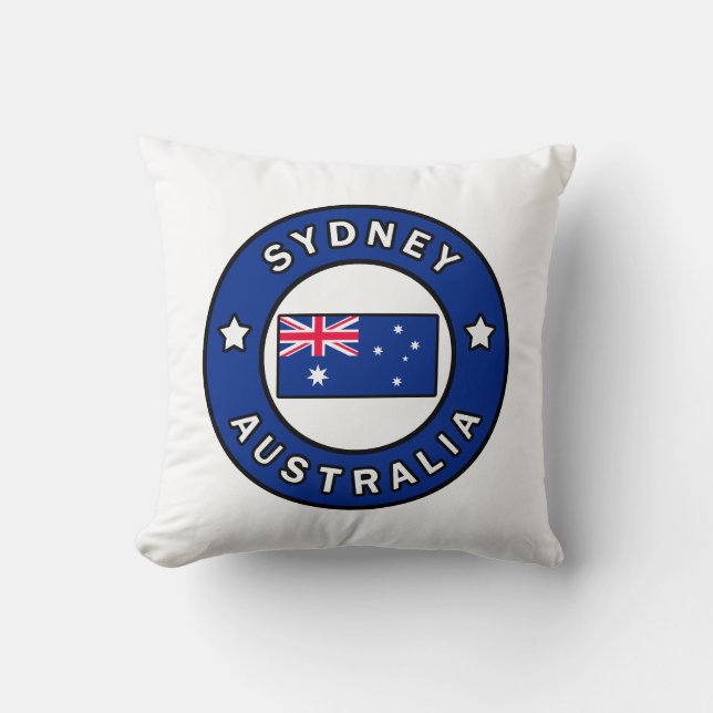 Sydney Australia Throw Pillow (Front)