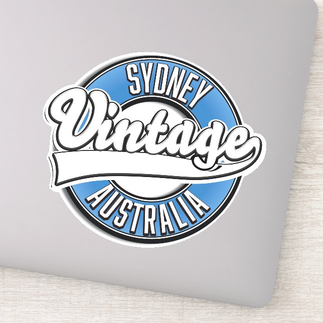 Sydney Australia Vintage style logo (Detail)