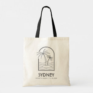 Sydney Australia Wedding Weekend Destination Tote Bag