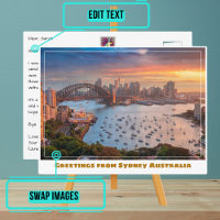 Sydney Australia with Wide Harbour