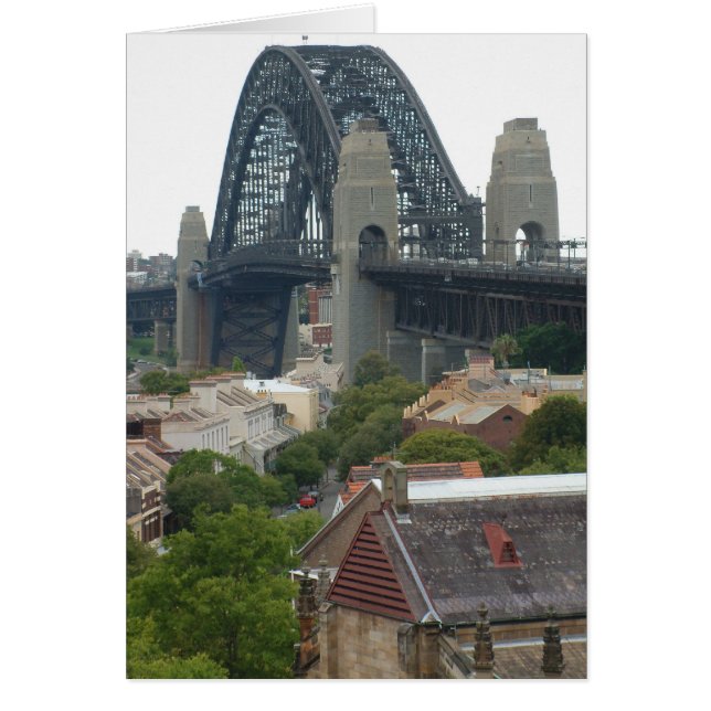 Sydney, Australie. Harbour Bridge. (Devant)