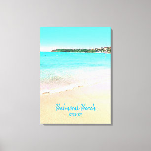 Sydney Balmoral Beach nature scenery Canvas Print