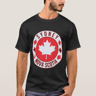 Sydney, Canada City T-Shirt Travel & Hometown Pr