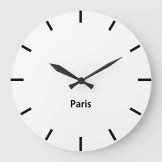 Sydney City Time Zone Newsroom Wall Large Clock