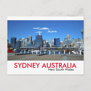 Sydney Darling Harbour Postcard