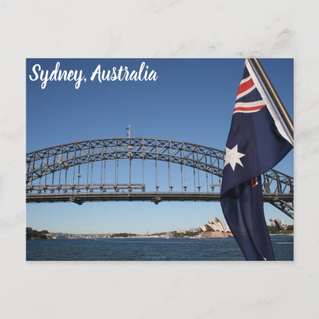 Sydney depuis la carte postale du ferry (Devant)