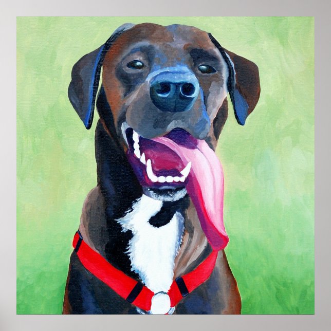 Sydney Dog Art Grande impression (Devant)