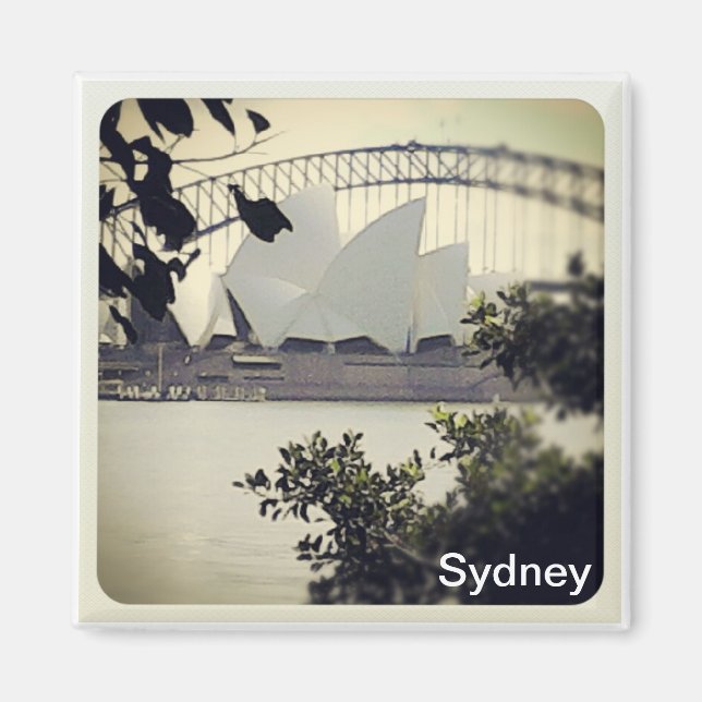 Sydney Fridge Magnet (Front)
