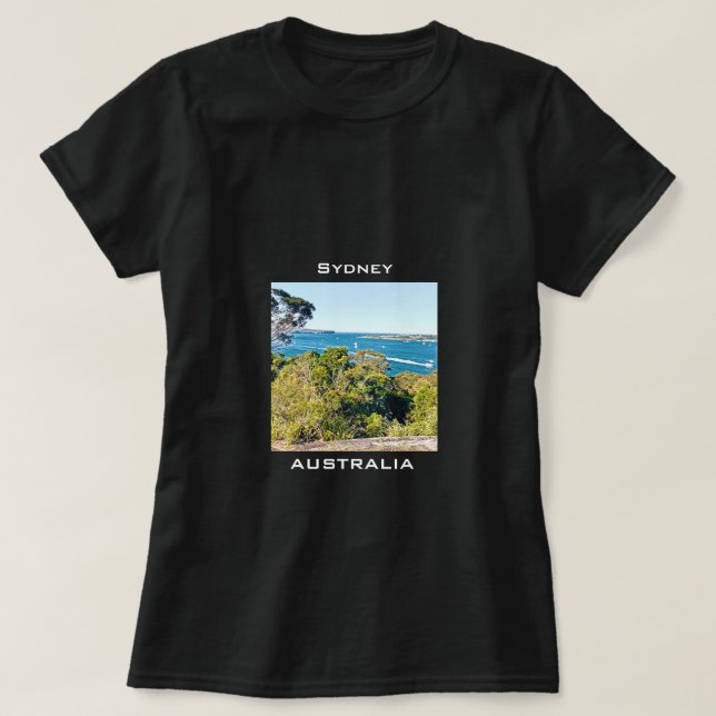 Sydney Georges Head Mosman Australia T-Shirt (Design Front)