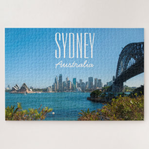 Sydney Harbor Bridge & Opera House, 1014 pieces Jigsaw Puzzle