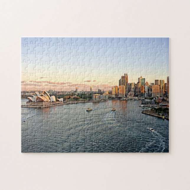 Sydney Harbour - Australia - 11x14 - 252 pcs Jigsaw Puzzle (Horizontal)