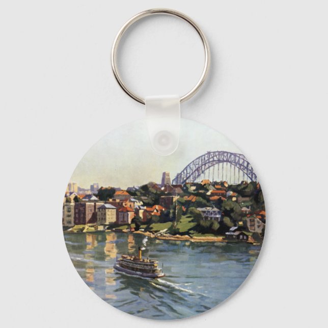 Sydney Harbour, Australia Keychain (Front)