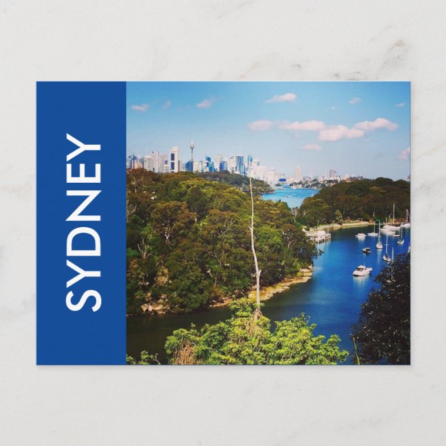 sydney harbour blues postcard (Front)