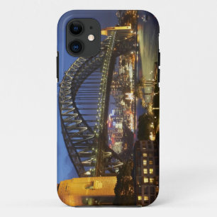 Sydney Harbour Bridge and Park Hyatt Sydney Hotel iPhone 11 Case