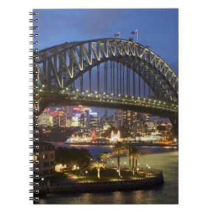 Sydney Harbour Bridge and Park Hyatt Sydney Hotel Notebook