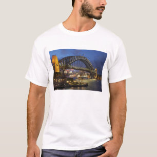 Sydney Harbour Bridge and Park Hyatt Sydney Hotel T-Shirt