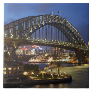 Sydney Harbour Bridge and Park Hyatt Sydney Hotel Tile