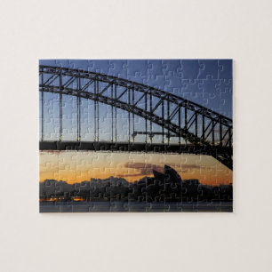 Sydney Harbour Bridge and Sydney Opera House at 2 Jigsaw Puzzle