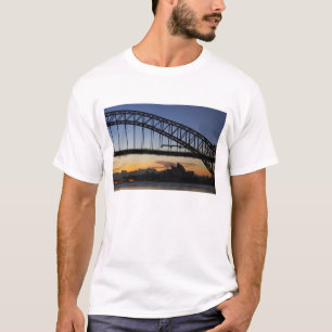 Sydney Harbour Bridge and Sydney Opera House at 2 T-Shirt