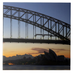 Sydney Harbour Bridge and Sydney Opera House at 2 Tile