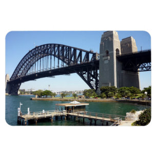 sydney harbour bridge jetty magnet