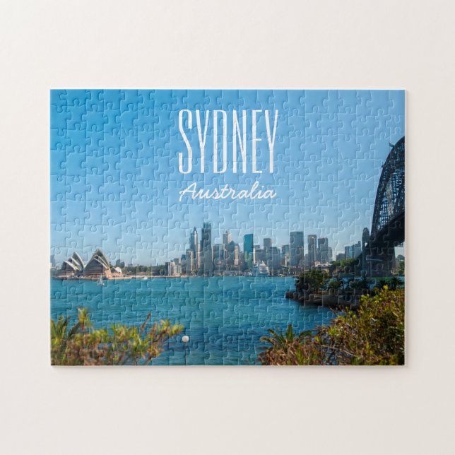 Sydney Harbour Bridge & Opera House, 252 pieces Jigsaw Puzzle (Horizontal)