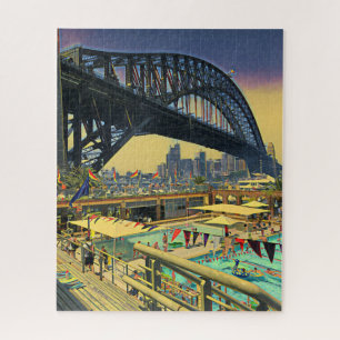 Sydney Harbour Bridge photography Jigsaw Puzzle