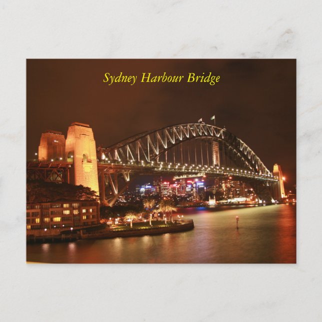 Sydney Harbour Bridge Postcard (Front)