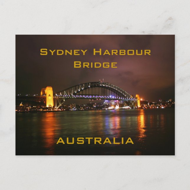 Sydney Harbour Bridge Postcard (Front)