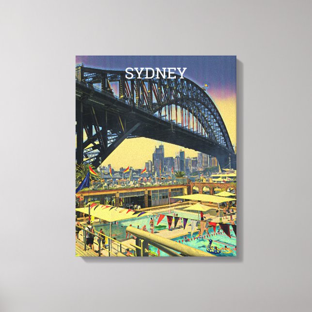 Sydney Harbour Bridge Travel print (Front)