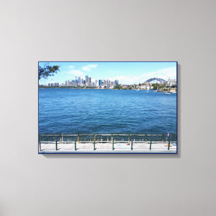 Sydney Harbour Canvass Canvas Print