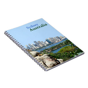 Sydney Harbour from the Zoo Notebook