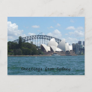 sydney harbour postcard