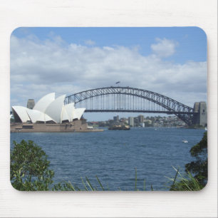 Sydney Harbour Skyline Mousepad