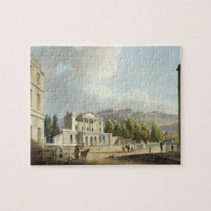 Sydney Hotel, from 'Bath Illustrated by a Series o Jigsaw Puzzle