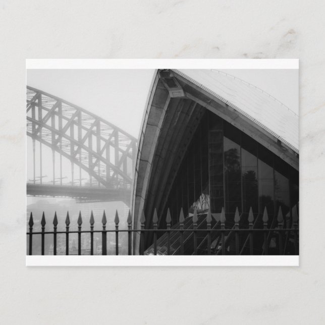Sydney icons postcard (Front)