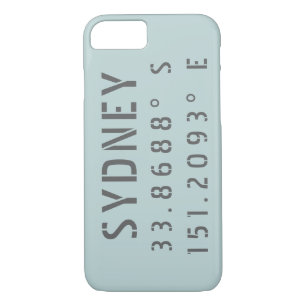 Sydney Latitude Longitude Case-Mate iPhone Case
